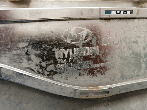 Фотография детали AA038923; Юбка заднего бампера, Хром. (86671-S1600) для Hyundai Santa Fe IV рест. (2020 - 2023)/БУ; Оригинал; Р2, Удовлетворительное; . Фото номер 17