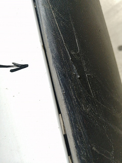 AA045457; Бампер передний, Sport-Style; без паркт.; под омыват. (5N0807221) для Volkswagen Tiguan I (2007- 2011)/БУ; Оригинал; Р1, Мелкий дефект; 