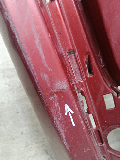 BA000223; Бампер передний; под паркт.; под омыват. (5G0807221) для Volkswagen Golf/БУ; Оригинал; Р1, Мелкий дефект; 