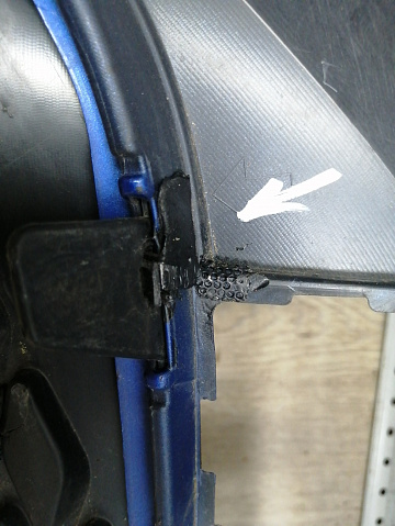 Фотография детали AA046109; Бампер передний; под омыват. (52119-F4010) для Toyota C-HR (2016- 2019)/БУ; Оригинал; Р2, Удовлетворительное; . Фото номер 35