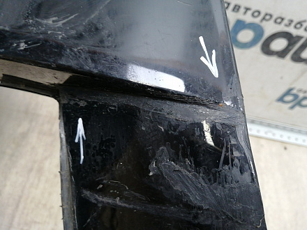 BA000168; Бампер передний; без паркт.; без омыват. (8K0 807 437) для Audi A4 B8/БУ; Оригинал; Р1, Мелкий дефект; 