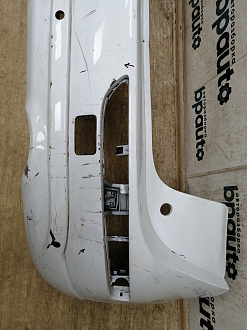 AA028723; Бампер задний; под паркт. (8R0 807 511) для Audi Q5 I (2008-2012)/БУ; Оригинал; Р1, Мелкий дефект; 