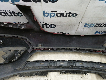 AA044990; Бампер передний; под паркт.; под омыват. (95122388) для Opel Mokka (2012 - 2015)/БУ; Оригинал; Р1, Мелкий дефект; 