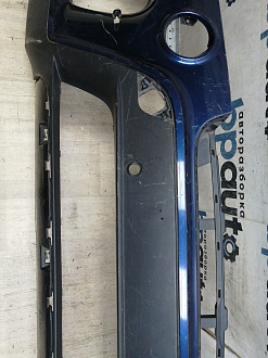 AA046469; Бампер передний; под паркт. (51117210763) для BMW Х5 II (E70) рест. (2010-2013)/БУ; Оригинал; Р2, Удовлетворительное; 
