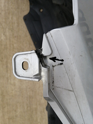 Фотография детали AA032608; Бампер передний, под 2 парктрон.; под паркт.; под омыват. (62022-4CM3H) для Nissan X-Trail III (T32) (2013-2018)/БУ; Оригинал; Р1, Мелкий дефект; . Фото номер 16