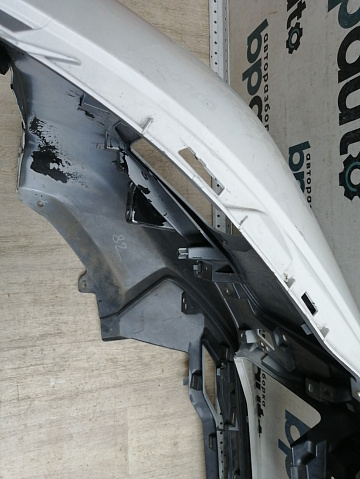 Фотография детали AA045834; Бампер передний; без паркт.; без омыват. (6400J511ZZ) для Mitsubishi Pajero Sport III рест. (2019-н.в.)/БУ; Оригинал; Р2, Удовлетворительное; . Фото номер 19