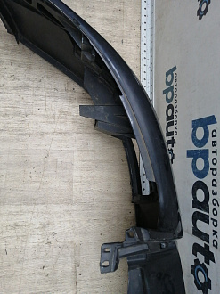 AA044515; Бампер передний; без паркт.; под омыват. (1K0807221D) для Volkswagen Jetta V (2005- 2010)/БУ; Оригинал; Р1, Мелкий дефект; 