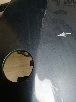 AA045857; Бампер передний; без паркт.; без омыват. (86511-4Y000) для Kia Rio/БУ; Оригинал; Р1, Мелкий дефект; 