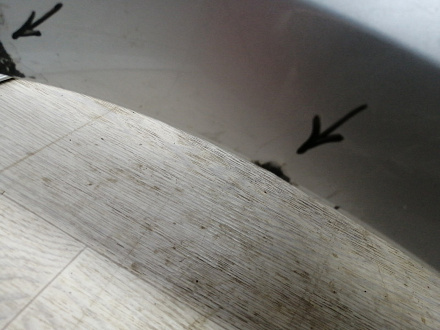 BA000225; Бампер передний; под паркт.; под омыват. (5G0807221) для Volkswagen Golf/БУ; Оригинал; Р1, Мелкий дефект; 