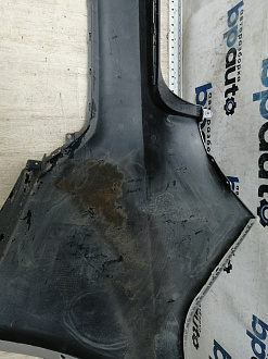 AA046114; Бампер задний; без паркт. (86611-4Y000) для Kia Rio III Sedan (2011- 2015)/БУ; Оригинал; Р1, Мелкий дефект; 