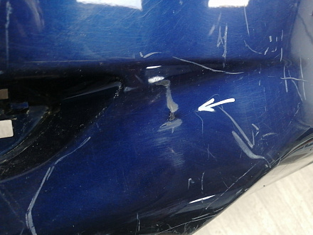 AA045921; Бампер задний; без паркт. (52159-12B30) для Toyota Corolla 150 рест. (2010-2013)/БУ; Оригинал; Р2, Удовлетворительное; 