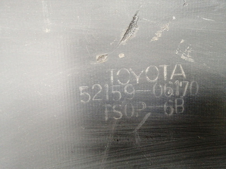 AA038068; Бампер задний v2.4; под паркт. (52159-33918) для Toyota Camry 40 рест. (2010 — 2011)/БУ; Оригинал; Р1, Мелкий дефект; 