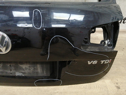AA029459; Крышка багажника (7P6827025) для Volkswagen Touareg/БУ; Оригинал; Р2, Удовлетворительное; 