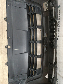 AA036387; Бампер передний; без паркт.; под омыват. (62022-3UB0H) для Nissan X-Trail II (T31) рест. (2011-2015)/БУ; Оригинал; Р2, Удовлетворительное; 