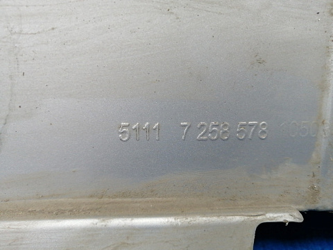 Фотография детали AA021535; Накладка переднего бампера нижняя (51117258578) для BMW Х3 II (F25) (2010-2014)/БУ; Оригинал; Р1, Мелкий дефект; . Фото номер 5