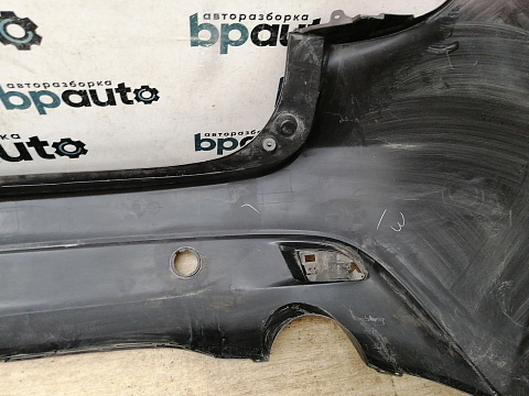 Фотография детали AA040708; Бампер задний; без паркт. (BHN9-50221) для Mazda 3 III (BM) HB (2013-2016)/БУ; Оригинал; Р2, Удовлетворительное; . Фото номер 24