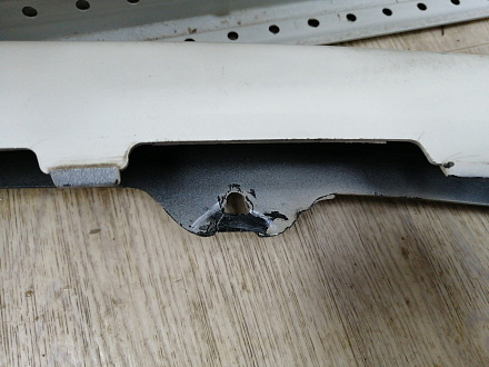 BA000206; Бампер передний; под паркт.; под омыват. (62022-1ME0H) для Infiniti/БУ; Оригинал; Р1, Мелкий дефект; 