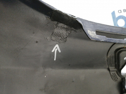 AA045426; Бампер передний, AMG; под паркт.; под омыват. (A2048807847) для Mercedes-Benz C-klasse III рест. (W204) (2011-2015)/БУ; Оригинал; Р1, Мелкий дефект; 