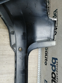 AA046227; Бампер задний; без паркт. (1T0807417K) для Volkswagen Touran II (2010-2015)/БУ; Оригинал; Р2, Удовлетворительное; 