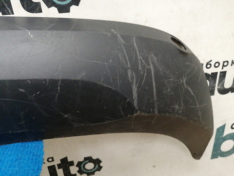 Фотография детали AA038730; Юбка заднего бампера; под паркт. (8450008884) для Lada Vesta I Sedan (2015 — 2022)/БУ; Оригинал; Р1, Мелкий дефект; . Фото номер 2