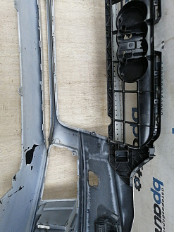 AA045634; Бампер передний, S-line; под паркт.; под омыват. (8T0 807 437 AM) для Audi A5/БУ; Оригинал; Р1, Мелкий дефект; 