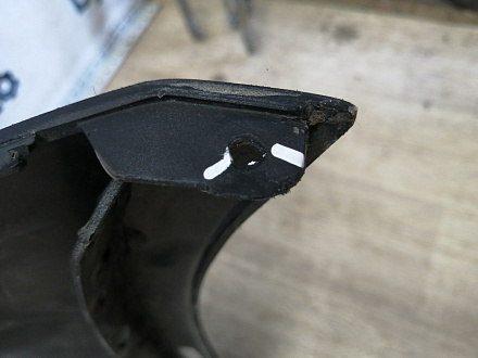 AA044567; Бампер передний; без паркт.; под омыват. (1K0807221D) для Volkswagen Jetta V (2005- 2010)/БУ; Оригинал; Р1, Мелкий дефект; 