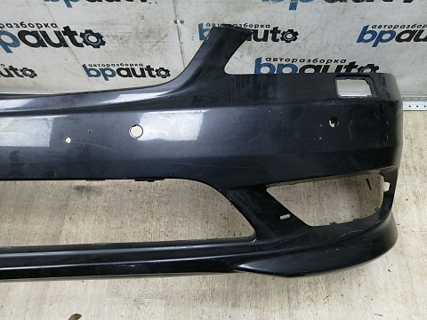 Фотография детали AA045424; Бампер передний AMG; под паркт.; под омыват. (A2218852425) для Mercedes-Benz S-klasse V рест. (W221) (2009-2013)/БУ; Оригинал; Р1, Мелкий дефект; . Фото номер 3