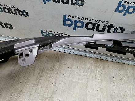 AA044980; Бампер передний; без паркт.; под омыват. (86511-2W000) для Hyundai Santa Fe III (2012 - 2015)/БУ; Оригинал; Р1, Мелкий дефект; 