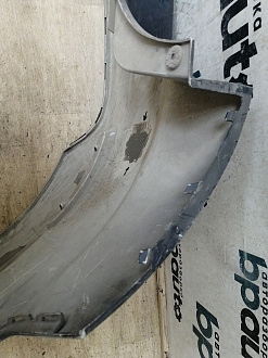 AA043864; Бампер задний; без паркт. (BS71-F17906-A) для Ford Mondeo Sedan IV рест. (2010- 2014)/БУ; Оригинал; Р1, Мелкий дефект; 