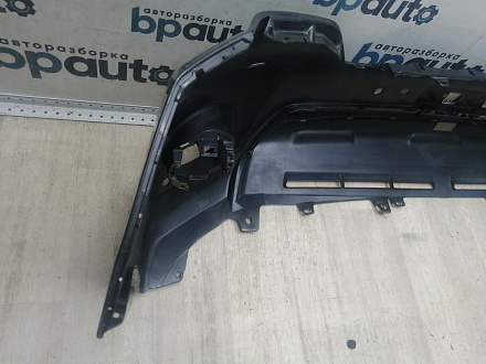 AA045965; Бампер передний; под паркт.; под омыват. (52119-60G50) для Toyota Land Cruiser Prado 150 рест. (2013 — 2017)/БУ; Оригинал; Р1, Мелкий дефект; 