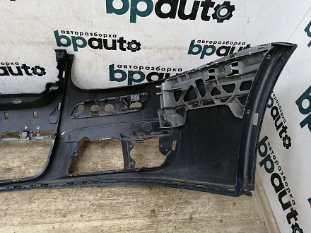 AA024373; Бампер передний; без паркт.; под омыват. (1K0807221D) для Volkswagen Jetta V (2005- 2010)/БУ; Оригинал; Р1, Мелкий дефект; 