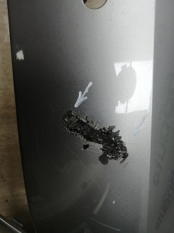 BA000229; Бампер передний; под паркт.; под омыват. (5G0807221) для Volkswagen Golf/БУ; Оригинал; Р1, Мелкий дефект; 