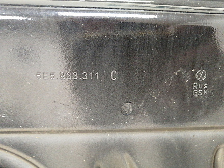 AA038997; Дверь задняя левая (5E5 833 601) для Skoda Octavia/БУ; Оригинал; Р2, Удовлетворительное; 