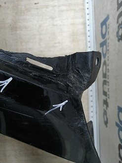 AA045537; Бампер передний, 600h (52119-50D40) для Lexus LS IV рест. (2010- 2012)/БУ; Оригинал; Р2, Удовлетворительное; 