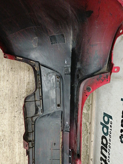 AA036935; Бампер задний, MPS; без паркт. (BR5V-50221) для Mazda 3 I (BK) рест. HB (2006-2009)/БУ; Оригинал; Р1, Мелкий дефект; 