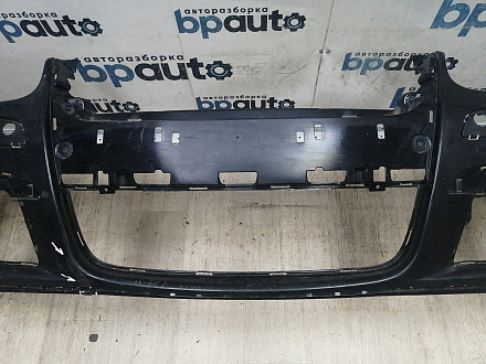 AA044496; Бампер передний; без паркт.; под омыват. (1K0807221D) для Volkswagen Jetta V (2005- 2010)/БУ; Оригинал; Р1, Мелкий дефект; 