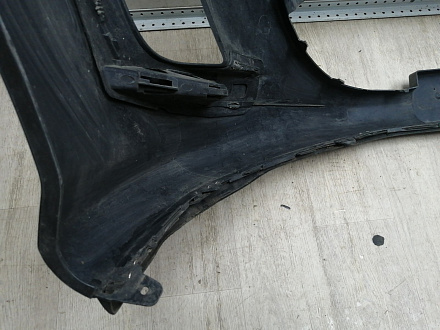 AA045936; Бампер передний; без паркт.; под омыват. (9680484677) для Peugeot 308 I (2008-2011)/БУ; Оригинал; Р2, Удовлетворительное; 