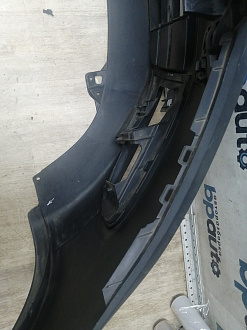 AA045719; Бампер передний; без паркт.; без омыват. (2K5807221A) для Volkswagen Caddy III рест. (2010-2015)/БУ; Оригинал; Р1, Мелкий дефект; 