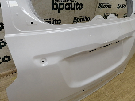 AA032574; Крышка багажника (5801C508) для Mitsubishi Pajero Sport III рест. (2019-н.в.)/БУ; Оригинал; Р0, Хорошее; W76, Белый перлам. 3-х.сл