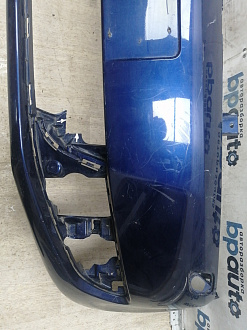 AA045789; Бампер передний; без паркт.; под омыват. (5M0807221N) для Volkswagen Golf Plus II (2009-2014)/БУ; Оригинал; Р2, Удовлетворительное; 