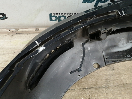 AA039657; Бампер передний; без паркт.; без омыват. (1Z0 807 221 M) для Skoda Octavia/БУ; Оригинал; Р1, Мелкий дефект; 