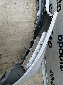 AA045855; Бампер передний; без паркт.; без омыват. (602001262AA) для Chery Tiggo 4 Pro (2020-2024)/БУ; Оригинал; Р1, Мелкий дефект; 