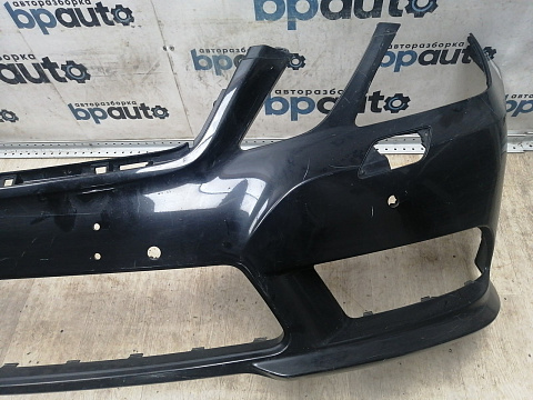 Фотография детали AA045459; Бампер передний AMG; под паркт.; под омыват. (A2128853525) для Mercedes-Benz E-klasse W212 S212/БУ; Оригинал; Р1, Мелкий дефект; . Фото номер 3