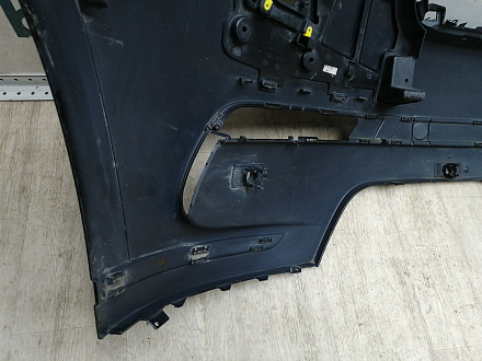 AA045879; Бампер передний; под паркт.; под омыват. (J8A2-17F003-AAW) для Land Rover Range Rover Velar L560 (2017 - 2023)/БУ; Оригинал; Р1, Мелкий дефект; 