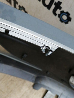 BA000147; Бампер передний; без паркт.; без омыват. (86511-1R000) для Hyundai/БУ; Оригинал; Р1, Мелкий дефект; 