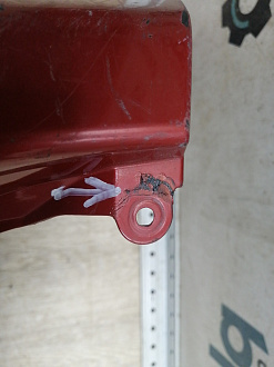 AA046072; Бампер задний, узкий молдинг; под паркт. (85022-BC640) для Nissan Micra III (K12) рест. (2007-2010)/БУ; Оригинал; Р1, Мелкий дефект; 