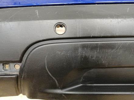 AA036650; Бампер задний; под паркт. (BB53-17D781-AHW) для Ford Explorer V (2011-2015)/БУ; Оригинал; Р1, Мелкий дефект; 