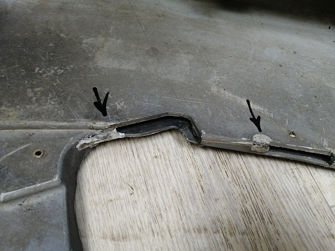 Фотография детали AA045932; Бампер передний; под паркт.; под омыват. (13288286) для Opel Insignia/БУ; Оригинал; Р2, Удовлетворительное; . Фото номер 17