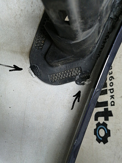 BA000134; Бампер передний; без паркт.; под омыват. (13288286) для Opel Insignia/БУ; Оригинал; Р1, Мелкий дефект; 