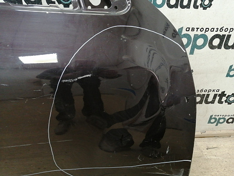Фотография детали AA042993; Дверь передняя правая (H010M-1KLMA) для Nissan Juke/БУ; Оригинал; Р3, Под восстановление; . Фото номер 7